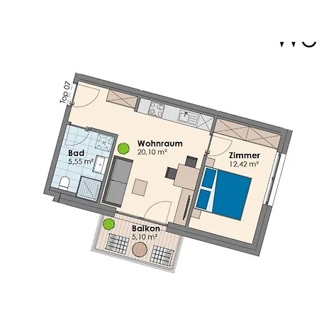 6 7 Appartement